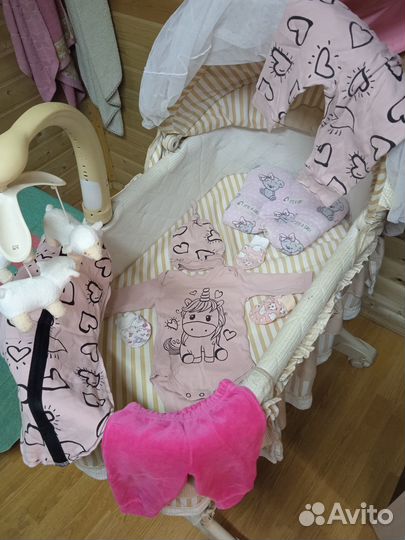 Кроватка- колыбелька для новорожденного