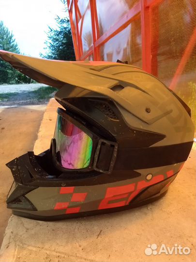 Шлем для мотокросса размер L
