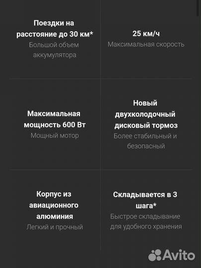 Электросамокат Mi Electric Scooter 3 новый