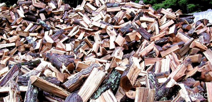 Дрова березовые наколотые