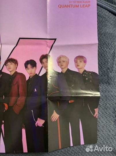 X1 плакат kpop