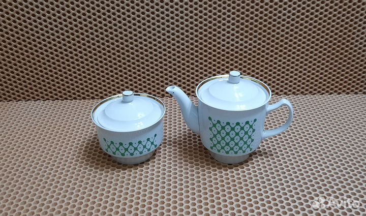 Чайники 4.5л. Сахарница и чайник. Дулёво. СССР