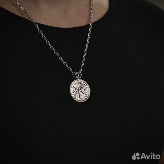 Сим победишь подвеска серебряная