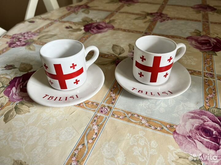 Кофейная пара 2 штуки Грузия Тбилиси