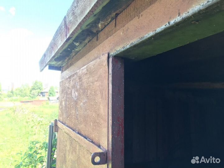 Ворота гаражные металлические б/у