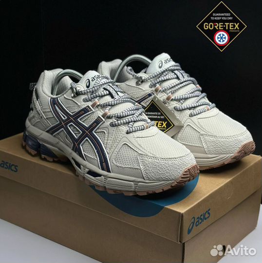 Кроссовки зимние Asics Gel-Kahana 8 begie