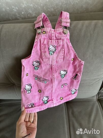 Джинсовый сарафан