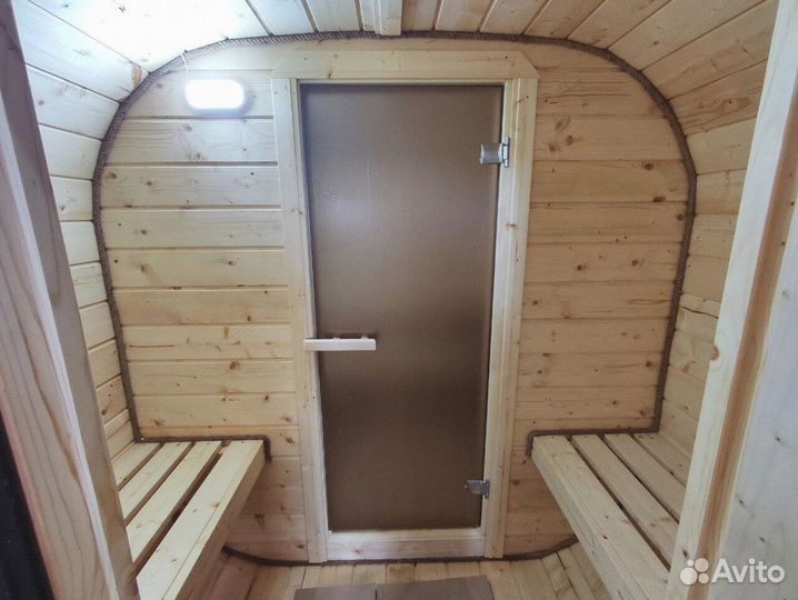 Бани-бочки квадро в наличии