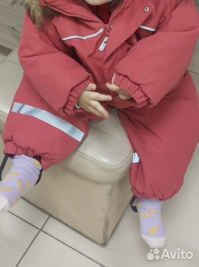 Зимний комбинезон 92 для девочки