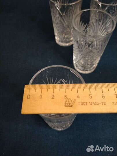 Стопки хрусталь