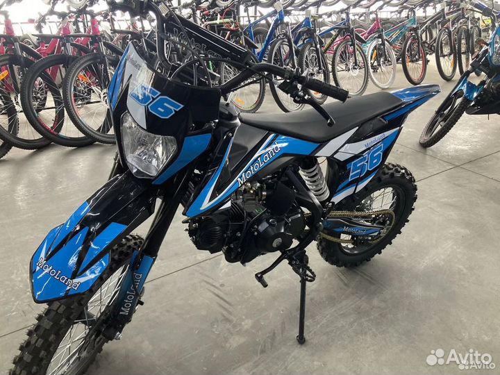 Питбайк Motoland GF 150 E идеален для поездок по г