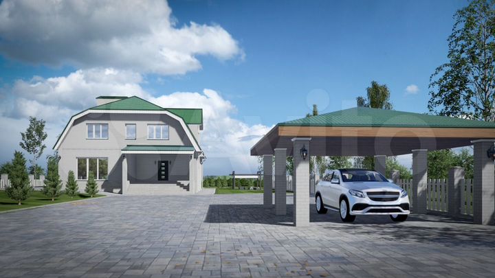 Дом 320 м² на участке 32 сот.