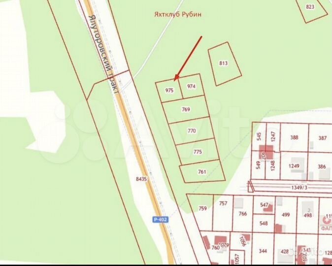 Участок 8,9 сот. (ИЖС)