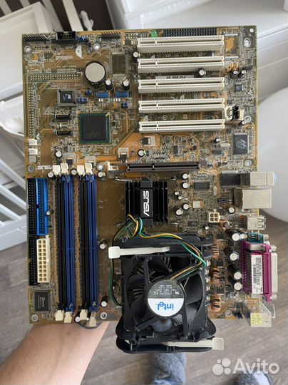 Материнская плата Asus P4P800-E