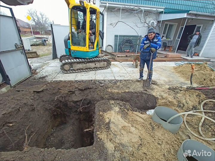 Автономная канализация в наличии для большой семьи