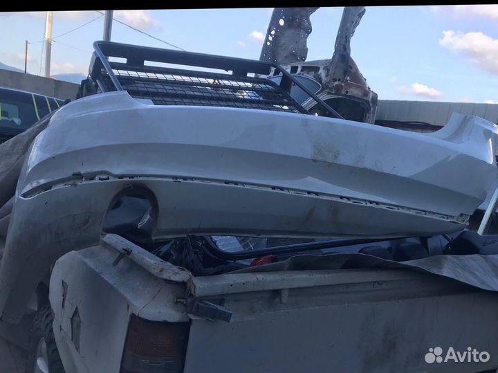 Бампер задний volkswagen polo 2017