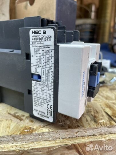 Пускатели Контакторы тепловве реле разные hyundai