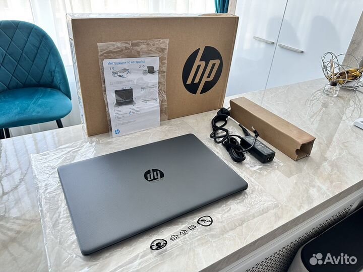 Новый ноутбук Hp 15S 3150U x4 8Gb 256Gb IPS FHD