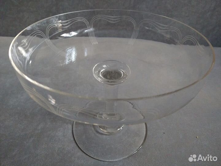 Вазы для фруктов на ножке СССР