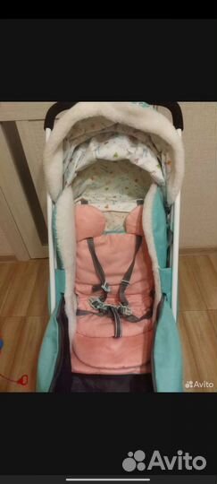 Детские санки коляска