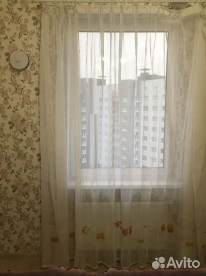 Тюль с рисунком
