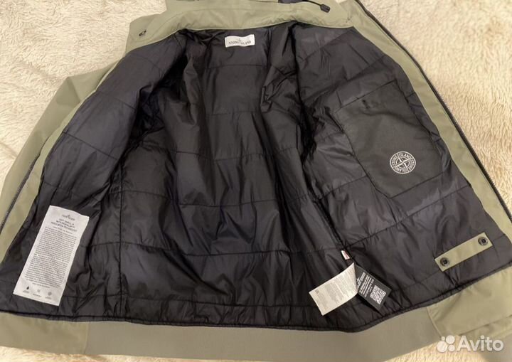 Куртка Stone Island Soft shel-r with primaloft