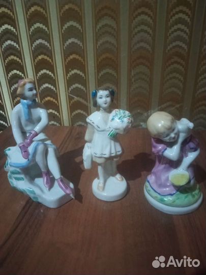 Фарфоровые Статуэтки СССР