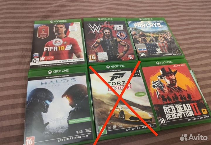 Игры на xbox One диски