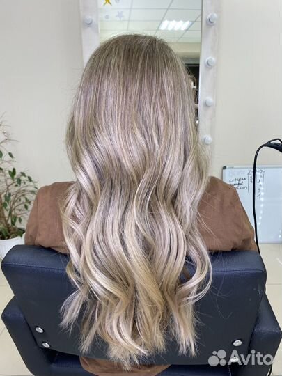 Окрашивание волос на дому