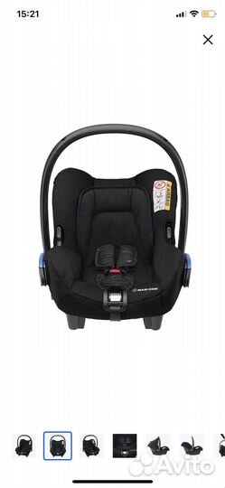 Автокресло группы 0+ Maxi-Cosi Citi Scribble Black