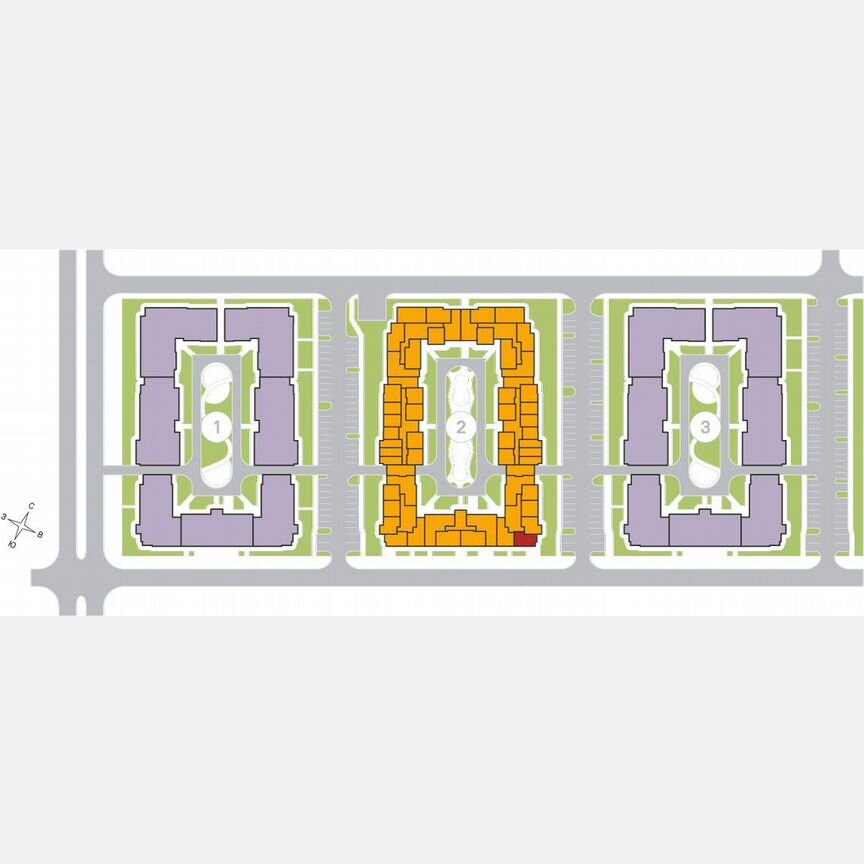 1-к. квартира, 42,9 м², 3/4 эт.