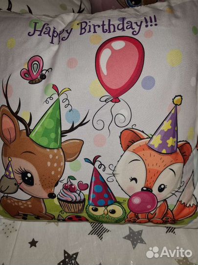 Бортики, полный комплект в кроватку новый