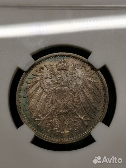 1 марка 1914 года в слабе ннр MS64