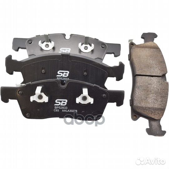 Колодки тормозные дисковые перед jeep grand