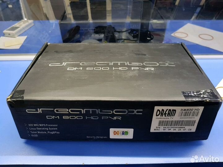Спутниковый ресивер Dreambox DM800 HD PVR