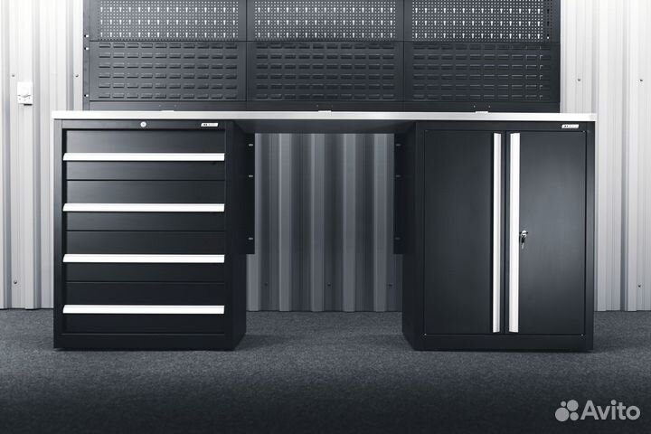 Набор Слесарных стеллажей. Для гаража Арт. XAQ