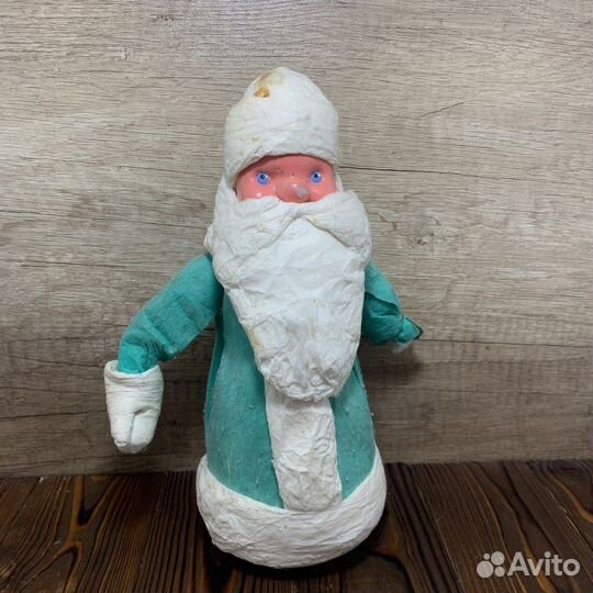Винтажная Фигурка Игрушка Дед Мороз Ретро