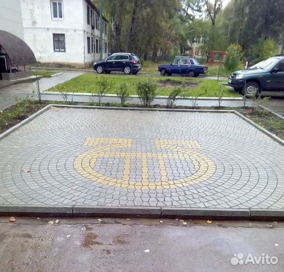 Формы для брусчатки