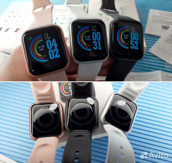 SMART Фитнес браслет Давление Пульс Уведомления