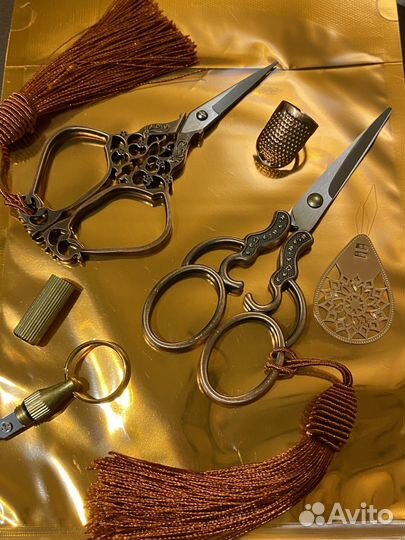 Лот для Генадия:набор с ножницами
