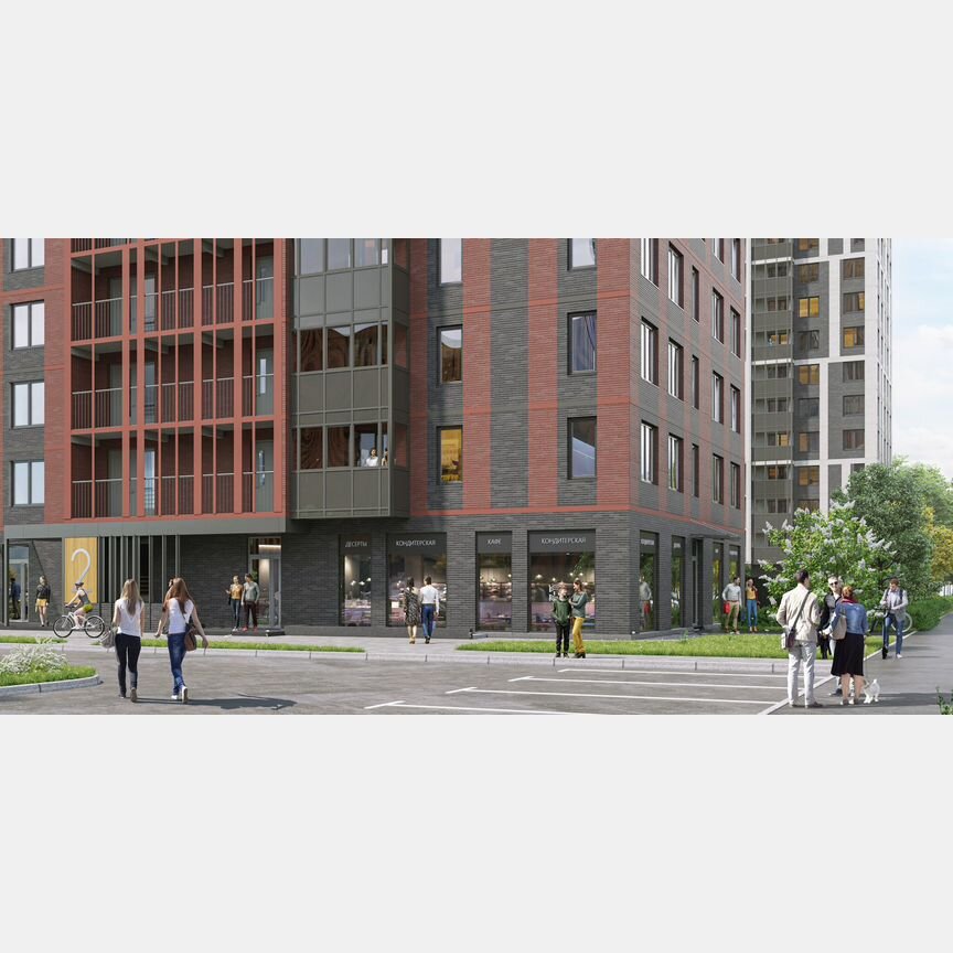 1-к. квартира, 34,5 м², 17/24 эт.