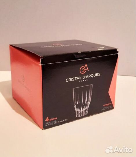 Набор стаканов Cristal D'Arques. Торг