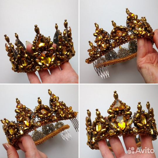 Свадебные, вечерние диадемы/короны