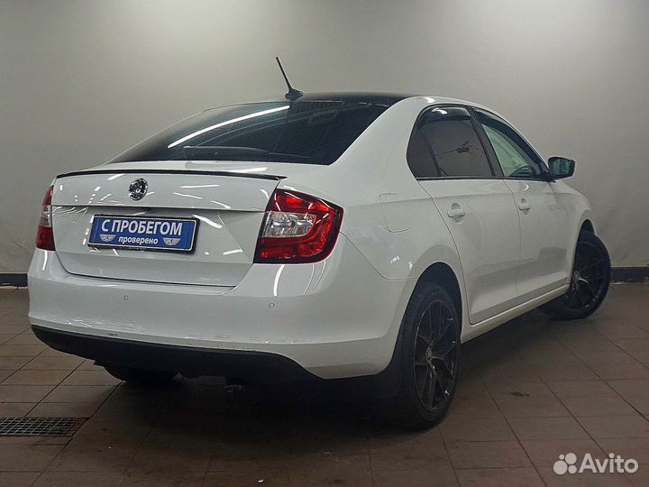 Skoda Rapid 1.6 AT, 2019, 95 600 км