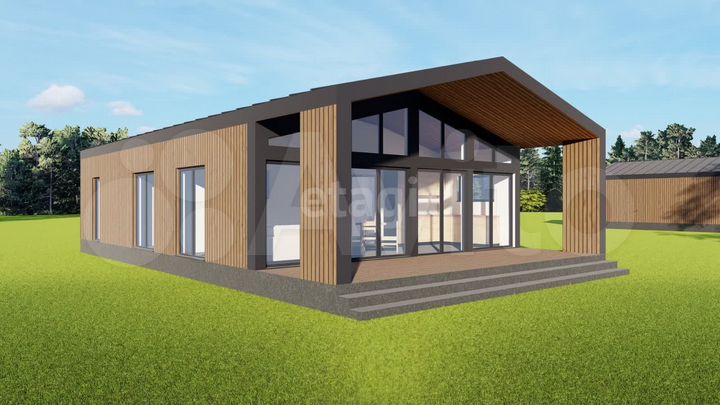 Дом 113 м² на участке 9,1 сот.