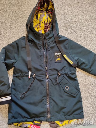 Куртка и вещи пакетом 116р(листайте фото)