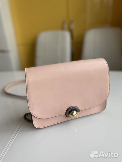 Сумка натуральная кожа cross body