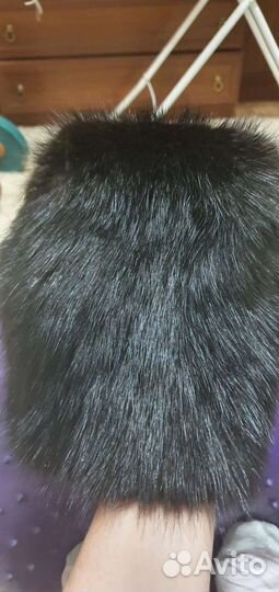 Шапка натуральный мех