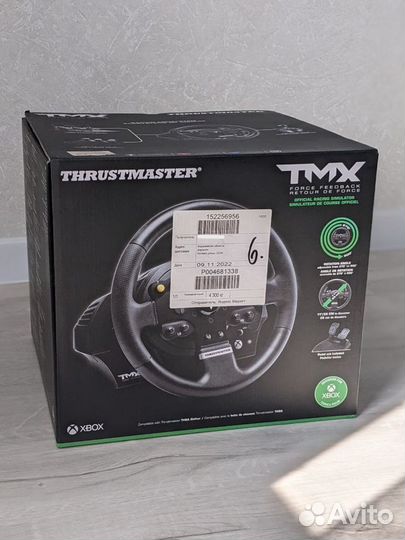 Игровой руль Thrustmaster тмх Force Feedback