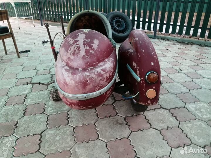 Коляска для мотоцикла Ява старушка